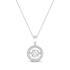 Thumbnail Image 0 of Previously Owned Unstoppable Love Necklace 1/2 ct tw Round-cut Diamond 10K White Gold 19"
