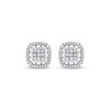 Thumbnail Image 2 of Previously Owned Stud Earrings 1/4 ct tw Round-cut Diamond Sterling Silver