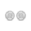 Thumbnail Image 2 of Previously Owned Round-cut Diamond Stud Earrings 1/2 ct tw 10K White Gold