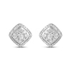 Thumbnail Image 1 of Previously Owned Diamond Stud Earrings 1/2 ct tw 10K White Gold