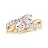 Thumbnail Image 0 of Previously Owned Ever Us Two-Stone Anniversary Ring 2 ct tw Round 14K Yellow Gold