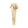 Thumbnail Image 2 of Previously Owned Ever Us Two-Stone Anniversary Ring 2 ct tw Round 14K Yellow Gold