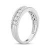 Thumbnail Image 2 of Previously Owned Diamond Anniversary Ring 1/3 ct tw Round-cut 10K White Gold