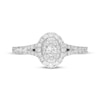 Thumbnail Image 2 of Previously Owned Neil Lane Diamond Engagement Ring 3/4 ct tw Oval & Round-cut 14K White Gold