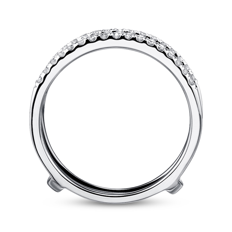 Main Image 2 of Previously Owned Diamond Enhancer Ring 1/4 ct tw Round-cut 14K White Gold