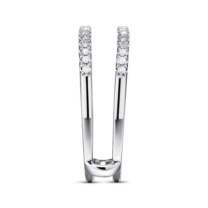 Main Image 3 of Previously Owned Diamond Enhancer Ring 1/4 ct tw Round-cut 14K White Gold