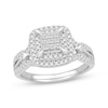 Thumbnail Image 1 of Previously Owned Diamond Engagement Ring 5/8 ct tw Princess-cut 10K White Gold