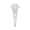 Thumbnail Image 2 of Previously Owned Diamond Engagement Ring 5/8 ct tw Princess-cut 10K White Gold