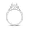 Thumbnail Image 3 of Previously Owned Diamond Engagement Ring 5/8 ct tw Princess-cut 10K White Gold