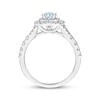 Thumbnail Image 3 of Previously Owned THE LEO First Light Diamond Engagement Ring 1 ct tw Round-cut 14K White Gold