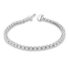 Thumbnail Image 1 of Previously Owned Diamond Bracelet 5 ct tw Round-cut 10K White Gold 7&quot; Length
