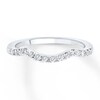 Thumbnail Image 1 of Previously Owned Diamond Wedding Ring 1/4 ct tw Round-cut 14K White Gold