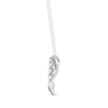Thumbnail Image 4 of Previously Owned Diamond Necklace 1/2 ct tw Round-cut 10K White Gold 19 Length