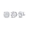 Thumbnail Image 1 of Previously Owned Diamond Earrings 1/4 ct tw Round-cut 10K White Gold