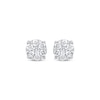 Thumbnail Image 2 of Previously Owned Diamond Earrings 1/4 ct tw Round-cut 10K White Gold