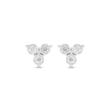 Thumbnail Image 2 of Previously Owned Diamond Earrings 1/4 ct tw 10K White Gold