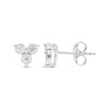 Thumbnail Image 3 of Previously Owned Diamond Earrings 1/4 ct tw 10K White Gold