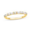 Thumbnail Image 1 of Previously Owned Diamond Anniversary Band 1/3 ct tw Baguette & Round-cut 14K Yellow Gold