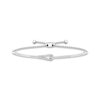 Thumbnail Image 1 of Previously Owned Love + Be Loved Diamond Bolo Bracelet 1/5 ct tw Sterling Silver 9.5&quot;