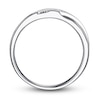 Thumbnail Image 3 of Previously Owned Men's Diamond Accent Wedding Band 10K White Gold
