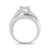 Thumbnail Image 3 of Previously Owned Diamond Engagement Ring 1 ct tw Princess & Round 10K White Gold