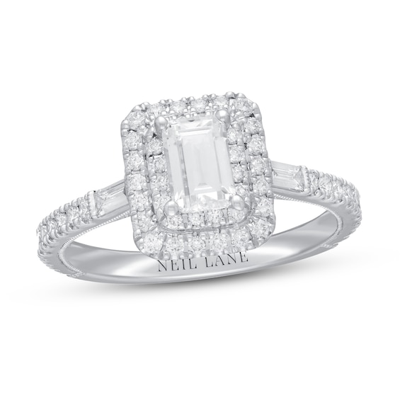 Previously Owned Neil Lane Premiere Diamond Engagement Ring 1 ct tw 14K White Gold