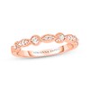 Thumbnail Image 1 of Previously Owned Adrianna Papell Diamond Wedding Band 1/10 ct tw 14K Rose Gold
