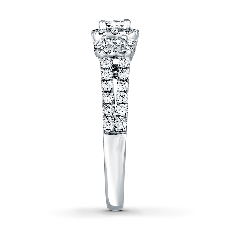 Main Image 2 of Previously Owned THE LEO Diamond Engagement Ring 7/8 ct tw Diamonds 14K White Gold