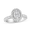 Thumbnail Image 1 of Previously Owned Diamond Engagement Ring 3/4 ct tw Round-cut 14K White Gold