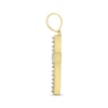 Thumbnail Image 2 of Previously Owned Men's Diamond Cross Pendant 1-1/2 ct tw Round/Baguette 10K Yellow Gold