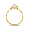 Thumbnail Image 3 of Previously Owned Diamond Engagement Ring 1/2 ct tw Round-cut 14K Yellow Gold