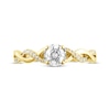 Thumbnail Image 4 of Previously Owned Diamond Engagement Ring 1/2 ct tw Round-cut 14K Yellow Gold