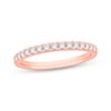 Thumbnail Image 1 of Previously Owned Diamond Wedding Band 1/3 ct tw Round-cut 14K Rose Gold