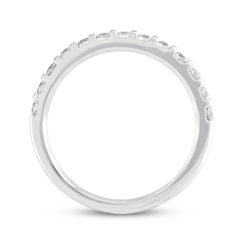 Previously Owned THE LEO Diamond Wedding Band 1/2 ct tw 14K White Gold