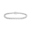 Thumbnail Image 1 of Previously Owned Diamond Bracelet 1/4 ct tw Sterling Silver 7.5&quot;