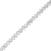 Thumbnail Image 2 of Previously Owned Diamond Bracelet 1/4 ct tw Sterling Silver 7.5&quot;