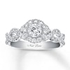 Previously Owned Neil Lane Round Diamond Engagement Ring 1 ct tw 14K White Gold