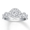 Thumbnail Image 0 of Previously Owned Neil Lane Round Diamond Engagement Ring 1 ct tw 14K White Gold - Size 6.5