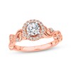 Thumbnail Image 1 of Previously Owned Diamond Engagement Ring 5/8 ct tw Round-cut 14K Two-Tone Gold