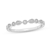 Thumbnail Image 1 of Previously Owned Diamond Wedding Band 1/15 ct tw Round-cut 10K White Gold