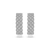 Thumbnail Image 2 of Previously Owned Diamond Hoop Earrings 1 ct tw Round-cut 10K White Gold