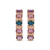 Thumbnail Image 1 of Previously Owned Le Vian Multi-Color Spinel Earrings 1/3 ct tw Diamonds 14K Strawberry Gold