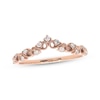 Thumbnail Image 1 of Previously Owned Diamond Contour Anniversary Ring 1/6 ct tw Round-cut 14K Rose Gold