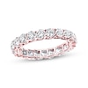 Previously Owned Diamond Eternity Ring 2 ct tw Round-cut 14K Rose Gold