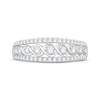 Thumbnail Image 3 of Previously Owned Diamond Anniversary Ring 1/2 ct tw Round-cut 10K White Gold