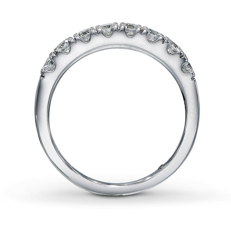 Previously Owned Leo Diamond Band 3/4 ct tw 14K White Gold