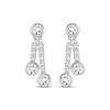 Thumbnail Image 1 of Previously Owned Ever Us Diamond Earrings 3/8 ct tw Round-cut 14K White Gold