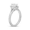 Thumbnail Image 1 of Previously Owned Neil Lane Diamond Engagement Ring 1-3/8 ct tw Pear & Round-cut 14K White Gold
