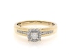Thumbnail Image 1 of Previously Owned Diamond Engagement Ring 1/10 ct tw Round-cut 10K Yellow Gold