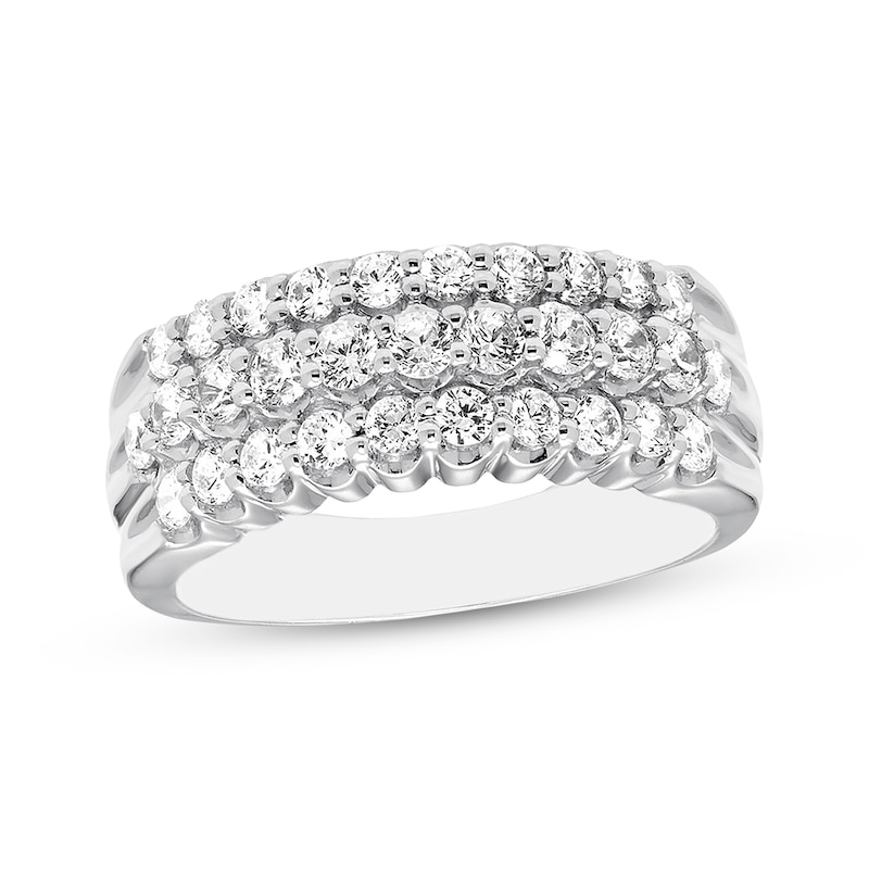 Previously Owned Diamond Ring 1 ct tw Round-cut 14K White Gold